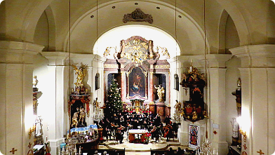 Weihnachtsoratorium von Johann Sebastian Bach in der Pfarrkirche Pinkafeld ... 