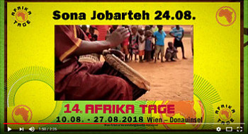 Eine kurze Vorschau auf das Musikprogramm der kommenden Afrikatage ...