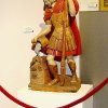 Eine der Statuen des Heiligen Florian im Feuerwehrmuseum Wien.
Dieser ist der Schutzpatron der Feuerwehrleute, daher auch die Bezeichnung 'Florianijünger' ...