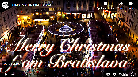 Video: Weihnachtsmärkte in Bratislava ...